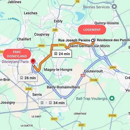 ゲストハウス Maison Proche Disney/paris